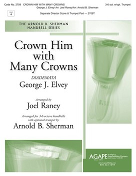 Crown Him with Many Crowns by Elvey George - Raney Joel - for Handbells 3-6 Octave