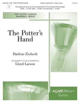 POTTER'S HAND by - Larson Lloyd - for Handbells 3-5 Octave (POTTERS HAND THE)