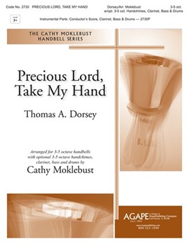 PRECIOUS LORD TAKE MY HAND by - Moklebust Cathy - for Handbells 3-5 Octave (PRECIOUS LORD TAKE)