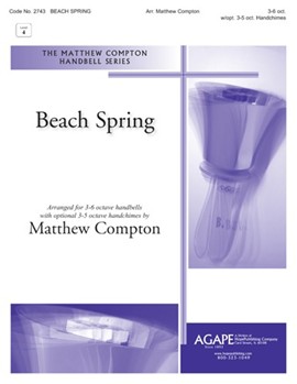 Beach Spring by - Compton Matthew - for Handbells 3-6 Octave