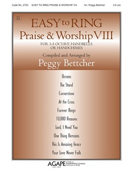 Easy to Ring Praise & Worship VIII by Various - Bettcher Peggy - for Handbells 3-5 Octave