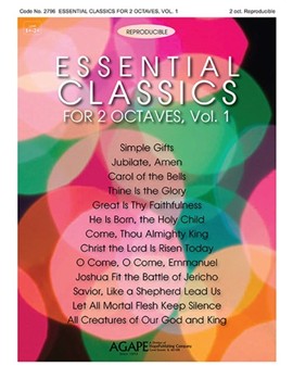 Essential Classics for 2 Octaves Volume 1 by - Various - for Handbells 2 Octave (ESSENTIAL CLASSICS F)