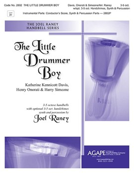Little Drummer Boy by Davis Onorati and Simeone - Raney Joel - for Handbells 3-5 Octave