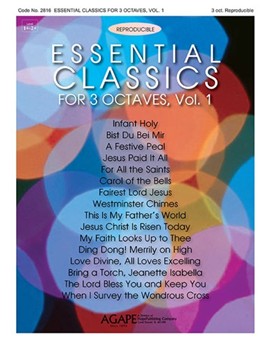 Essential Classics for 3 Octaves Volume 1 by - Various - for Handbells 3 Octave (ESSENTIAL CLASSICS F)