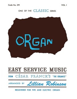 EASY SERVICE MUSIC Organ Book by - Lillian Robinson - for Organ Book (EASY SERVICE MUSIC)