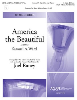 America the Beautiful by Ward Samuel A - Raney Joel - for Full Score and Piano