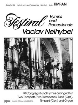Festival Hymns & Processionals by - Nelhybel Vaclav - for Timp