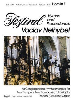 Festival Hymns & Processionals by - Nelhybel Vaclav - for French Horn