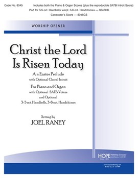 Christ The Lord Is Risen Today by - Raney Joel - for Piano and Organ (CHRIST THE LORD IS R)