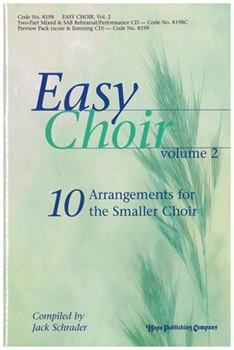 Easy Choir Volume 2 by - Schrader Jack - for SAB (EASY CHOIR VOL. 2)