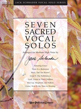Seven Sacred Vocal Solos by - Schrader Jack - for Book (SEVEN SACRED VOCAL S)