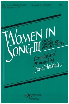 Women In Song 3 by - Holstein Jane - for SSAacred (WOMEN IN SONG III)