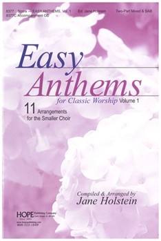 Easy Anthems Volume 1 by - Holstein Jane - for SAB (EASY ANTHEMS Vol. 1)