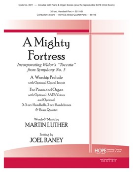 Mighty Fortress by - Raney Joel - for Piano and Organ (MIGHTY FORTRESS A)