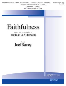 Hope Chisholm/Raney         Faithfulness - Medium High Voice