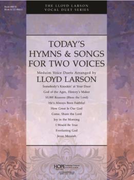 Today's Hymns & Songs for Two Voices Book w/cd Vocal