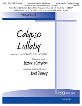 Calypso Lullaby based on "Mary's Little Boy Child" by Harrison Jester - Raney Joel - for Vocal Duet