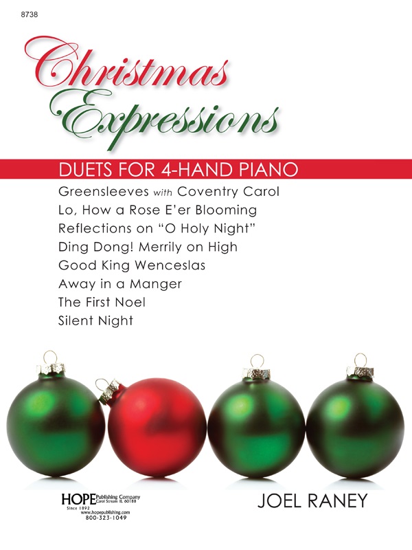 Hope  Raney, Joel  Christmas Expressions - Duets for 4-Hand Piano