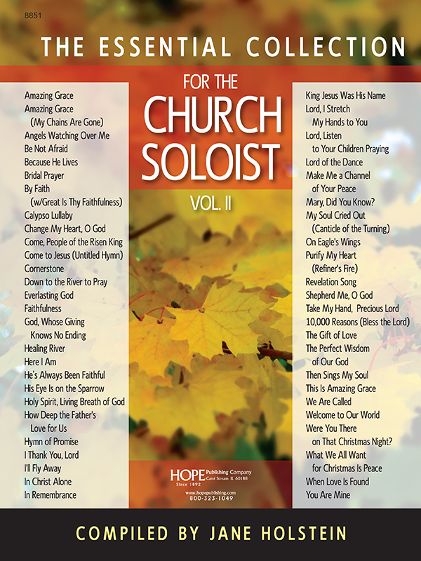 Hope  Larson  Essential Collection of Church Soloist Volume 2 - Vocal