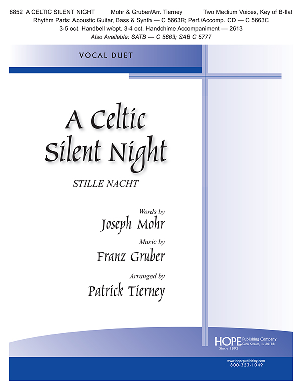Hope Mohr / Gruber        Tierney  Celtic Silent Night - 2 Medium Voices