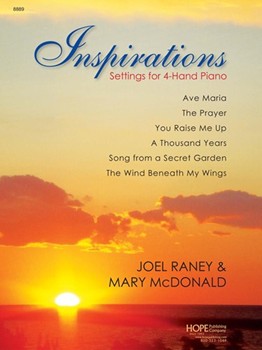 Inspirations for 4 hand piano by - McDonald and Raney - for 1 Piano 4 Hands (INSPIRATIONS: for 4-)