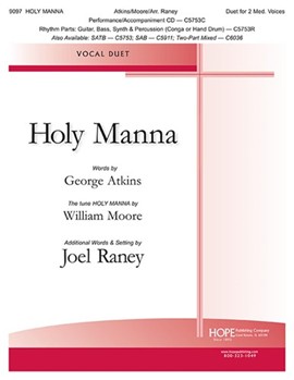 Holy Manna - Vocal Duet (2 Med. Voices - Key of C Minor)