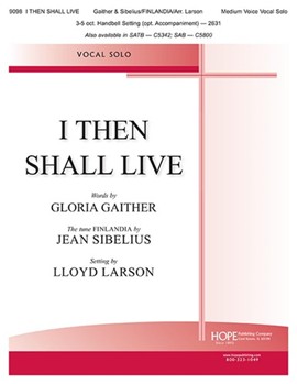 I Then Shall Live - Vocal Solo (Key of  F)