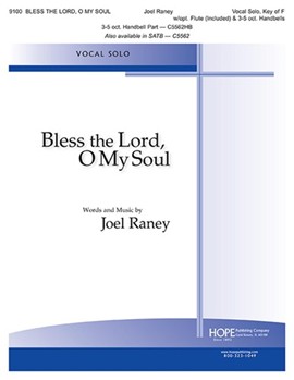 Bless the Lord, O My Soul - Vocal Solo (Key of F)