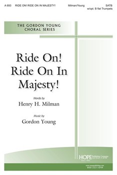 RIDE ON! RIDE ON IN MAJESTY! SATB & Brass by Young Gordon for SATB