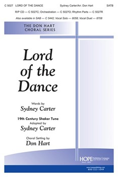 Lord Of The Dance by Carter Sydney - Hart Don - for SATB
