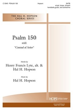 PSALM 150 SATB & Brass by - Hopson Hal H - for SATB (PSALM 150)