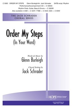 Order My Steps by Burleigh Glenn - Schrader Jack - for SATB