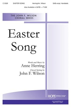 Easter Song by Herring Annie - Wilson John - for SAB and Piano