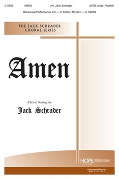 Amen by - Schrader Jack - for SATB (AMEN)