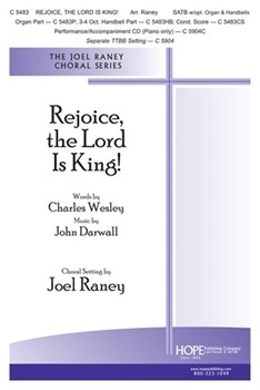 Rejoice The Lord Is King by Darwall John - Raney Joel - for SATB