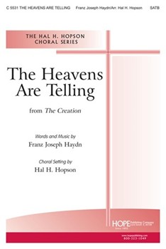 Heavens Are Telling by Haydn Joseph - Hopson Hal H - for SATB