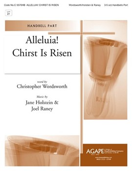 Alleluia Christ Is Risen by Holstein and Raney for SATB