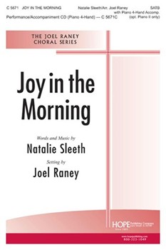Joy In The Morning by Sleeth Natalie - Raney Joel - Natalie Sleeth for SATB