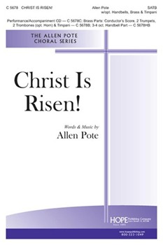 Christ Is Risen by Pote Allen Allen Pote for SATB