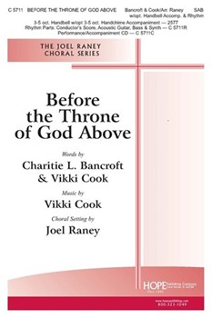 Before The Throne Of God Above by Cook Vikki - Raney Joel - for SAB