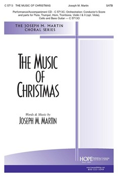 Music Of Christmas by Martin Joseph M Joseph Martin for SATB