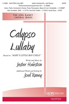 Calypso Lullaby by - Raney Joel - for SAB and Piano (CALYPSO LULLABY base)