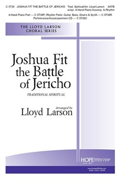 Joshua Fit The Battle Of Jericho by - Larson Lloyd - for SATB (JOSHUA FIT THE BATTL)