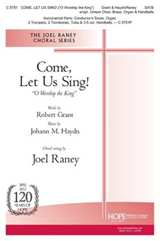 Come Let Us Sing by Haydn Michael - Raney Joel - for SATB