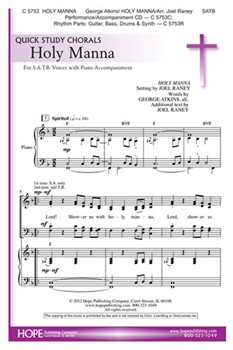 Holy Manna by - Raney Joel - for SATB