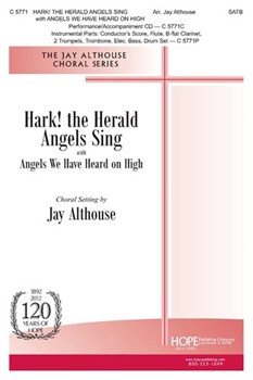 Hark The Herald Angels Sing by - Althouse Jay - for SATB (HARK! THE HERALD ANG)