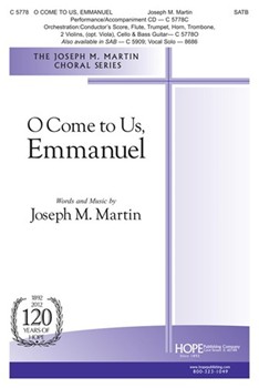 O Come To Us Emmanuel by Martin Joseph M Joseph Martin for SATB