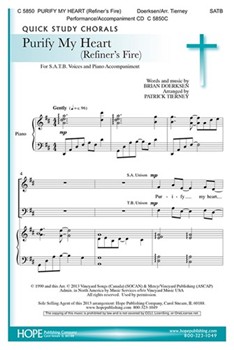 Purify My Heart by Doerksen Brian - Tierney Patrick - for SATB