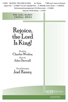 Rejoice the Lord Is King by Darwall/Wesley - Raney Joel - for TTBB