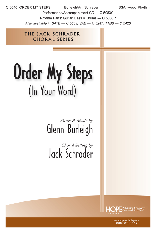 Order My Steps - SSA w/opt. Rhythm SSA